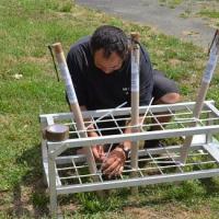 Installation des chandelles